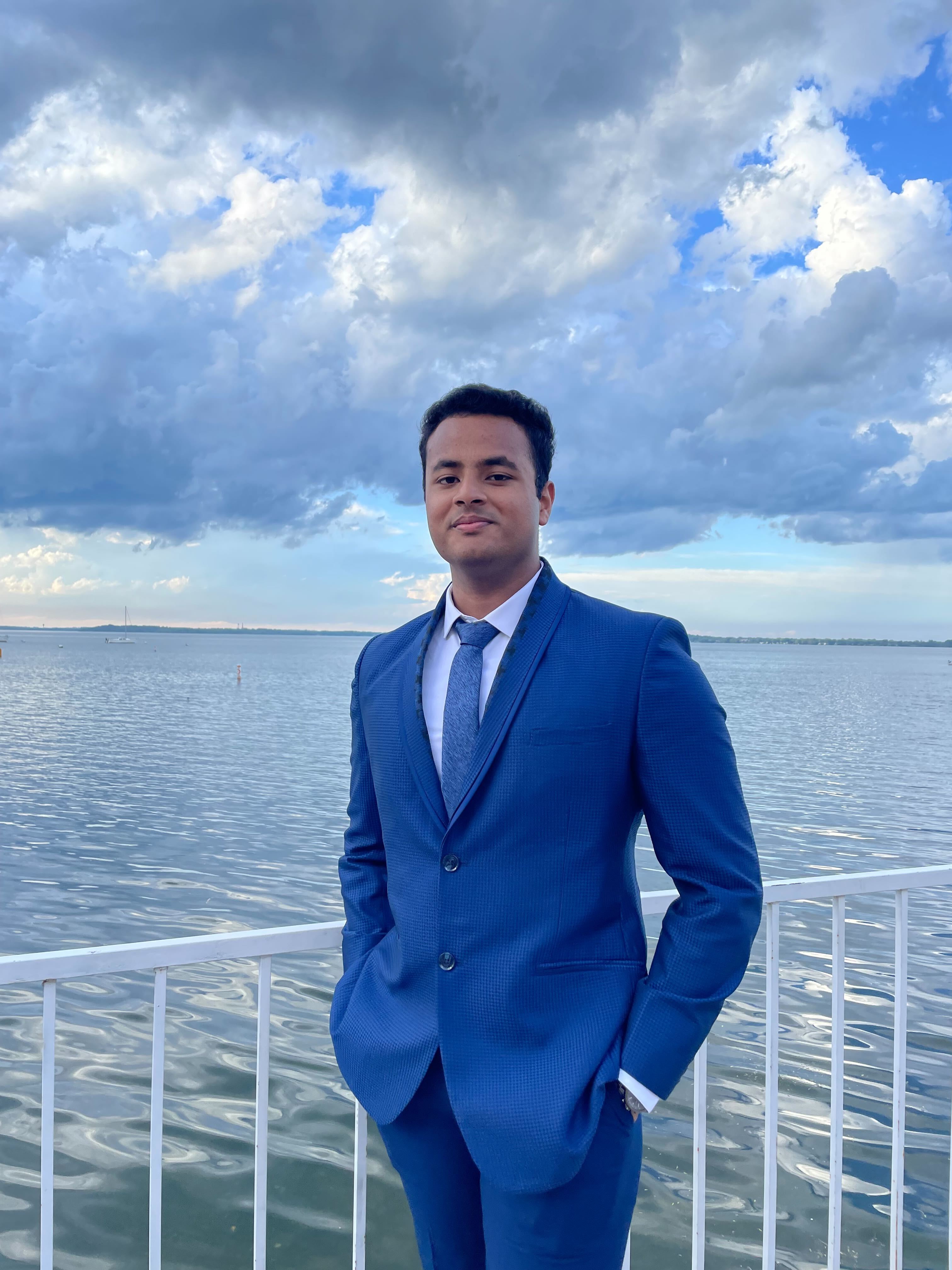 Djay Pallavur by the water